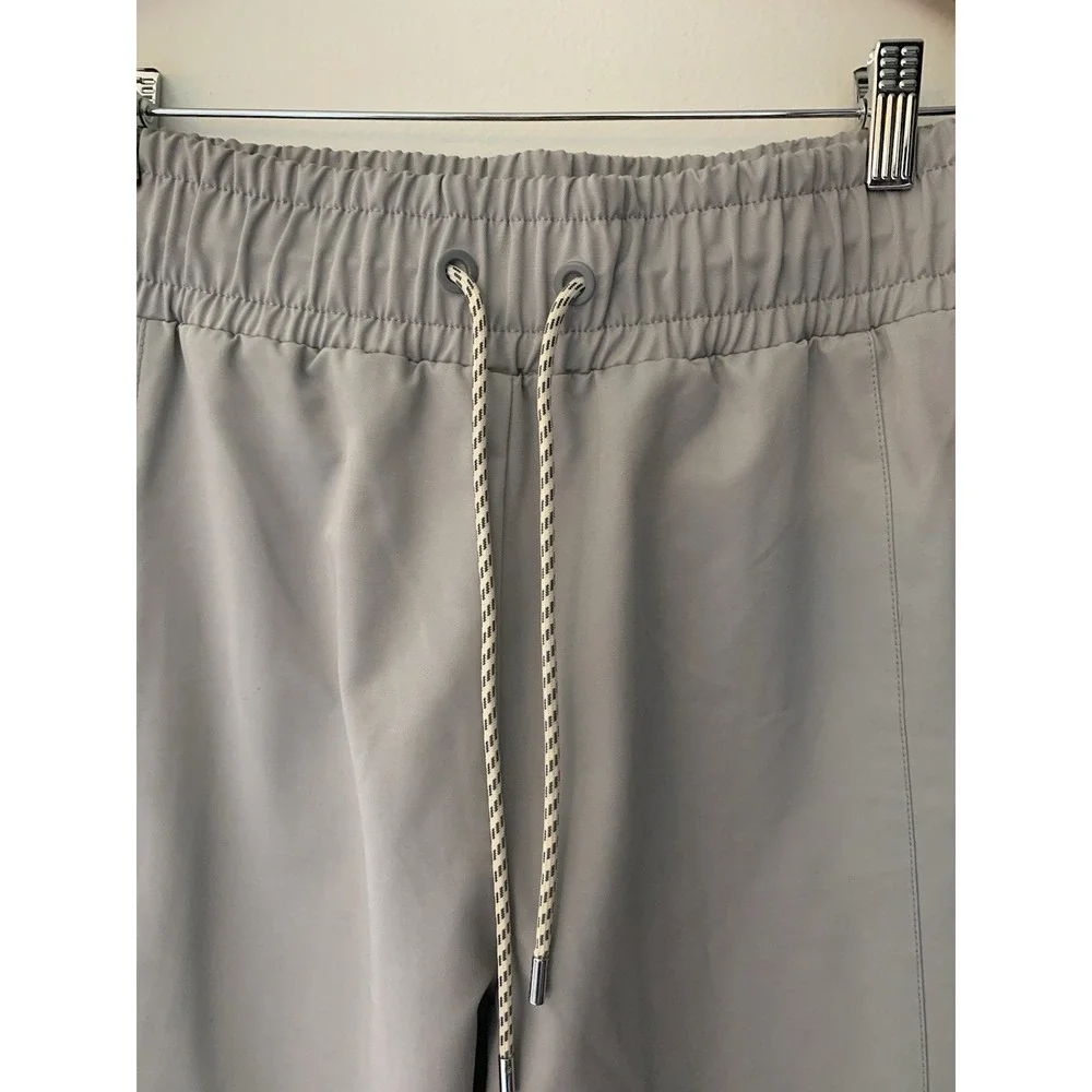 Varley Eastwood Cargo Pants Griffin Gray Sz L Athleisure Performance Active
